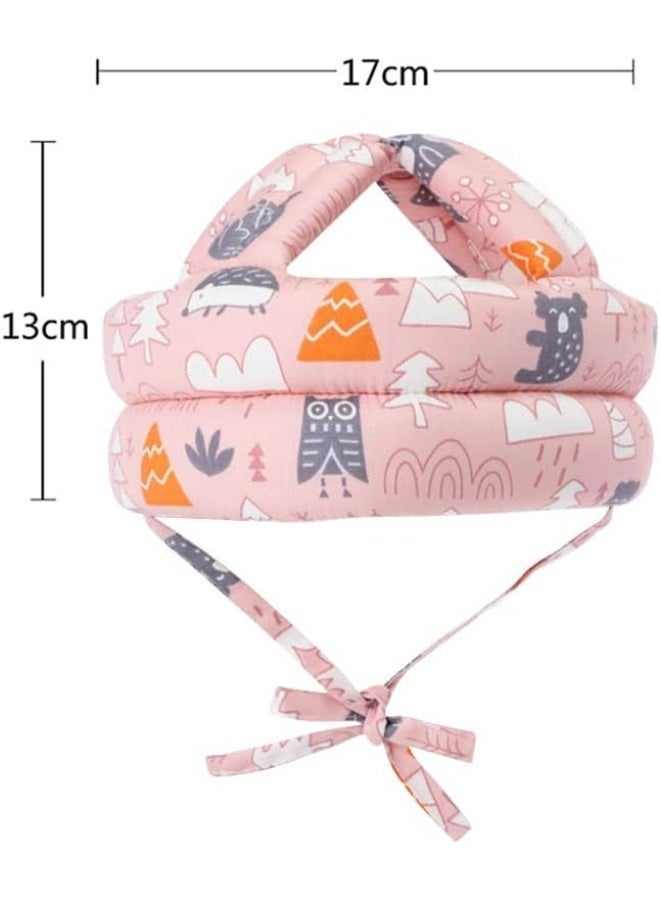 Toddler Walking Helmet Head Protector for Baby Walking No Bumps Safety Head Protective Hat Head Cushion Cap Breathable Child Safety Helmet for Running Walking Crawling - Image 2